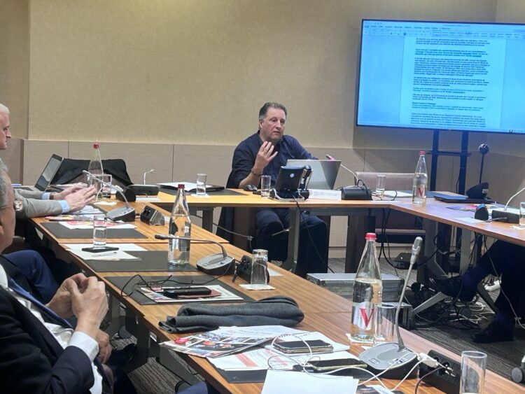 Thierry Velu en conférence de formation