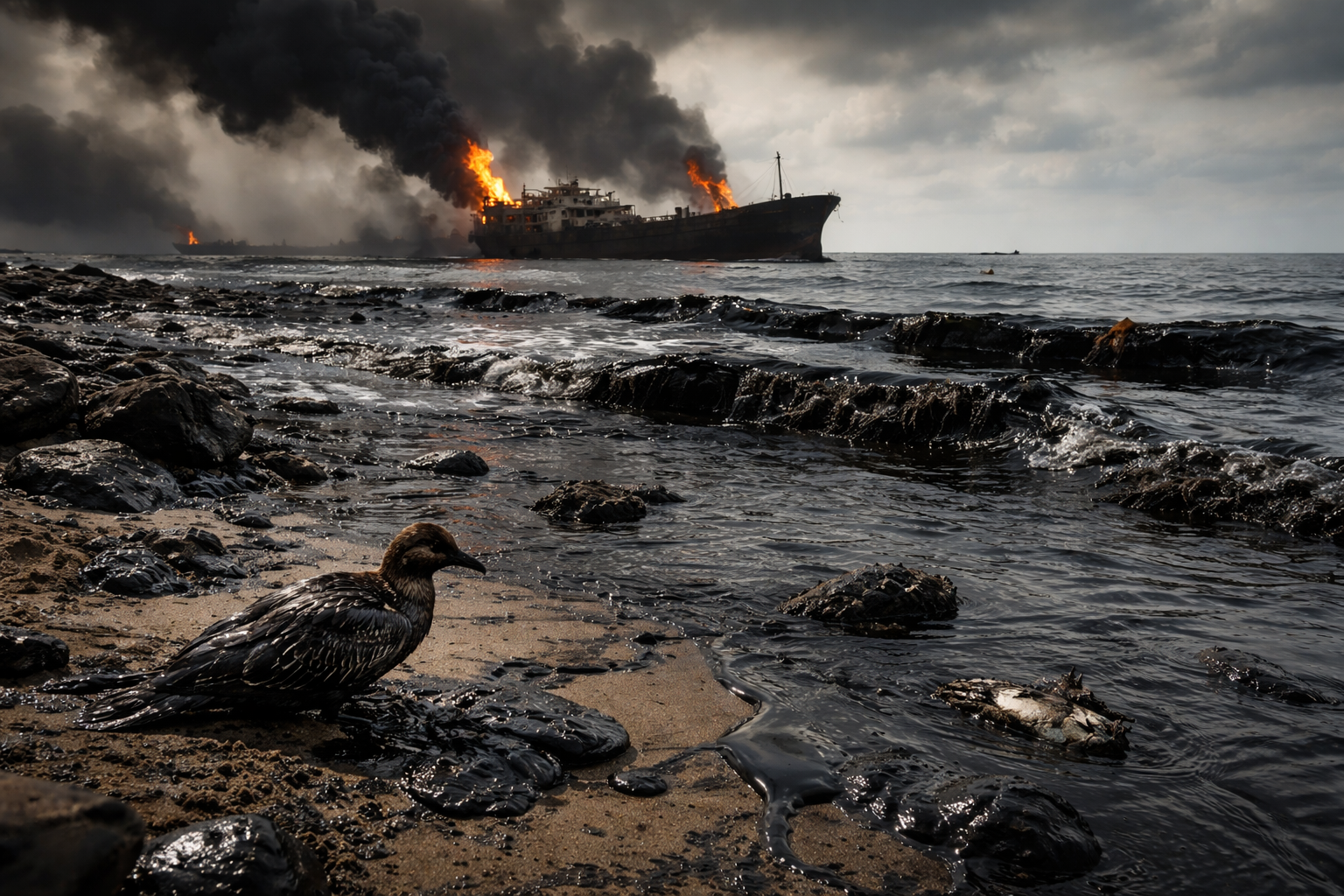 Ormuz sous tension : une catastrophe pétrolière aux conséquences régionales et écologiques majeures